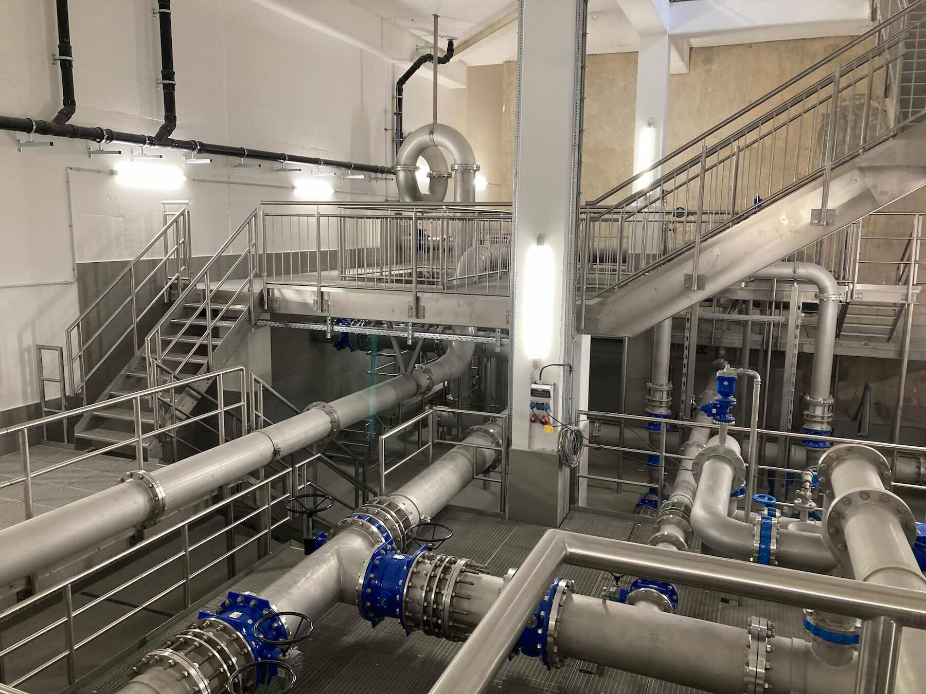 Trinkwasserversorgung Metallbau Saal